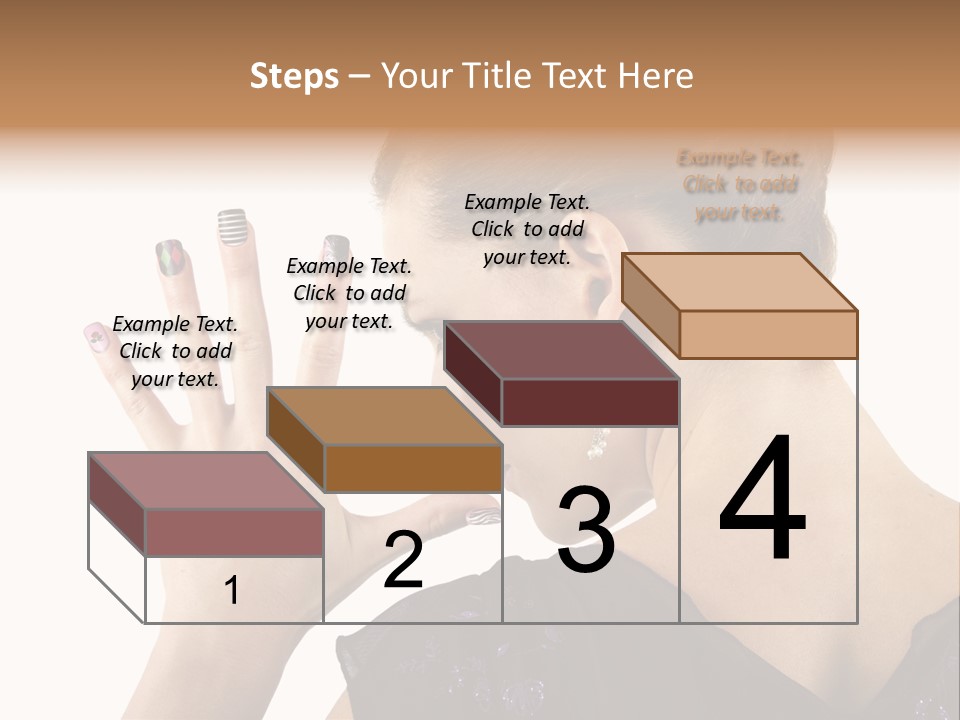 Salon Decorative Art PowerPoint Template