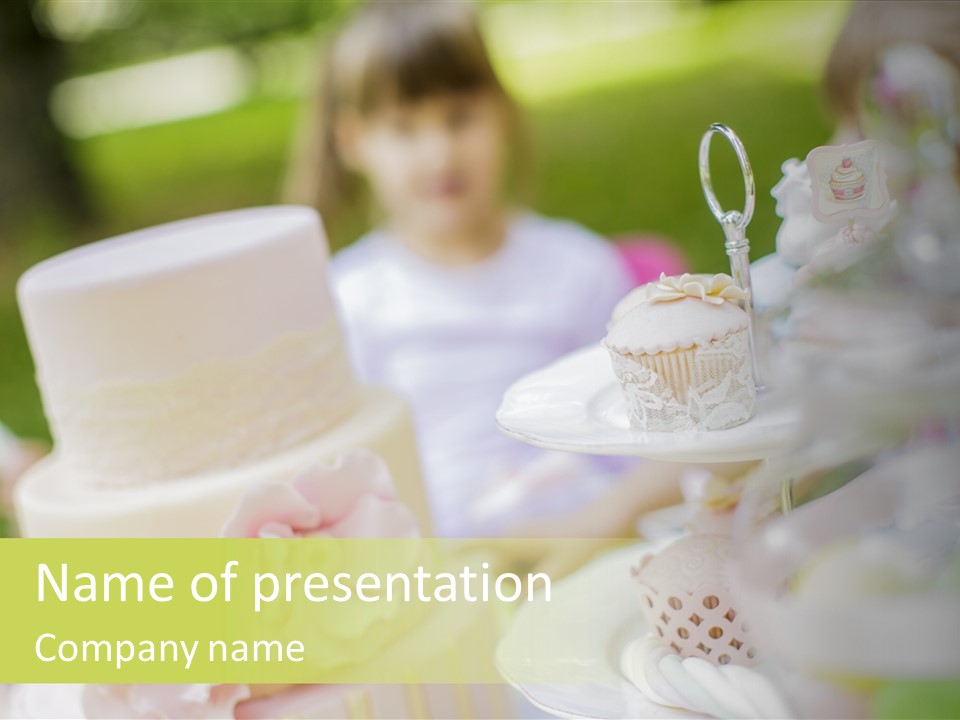Curly Outside Birthday PowerPoint Template
