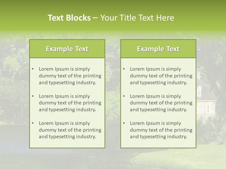 Tourism Usa No People PowerPoint Template