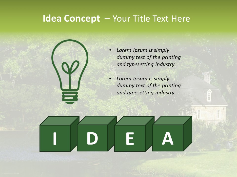 Tourism Usa No People PowerPoint Template