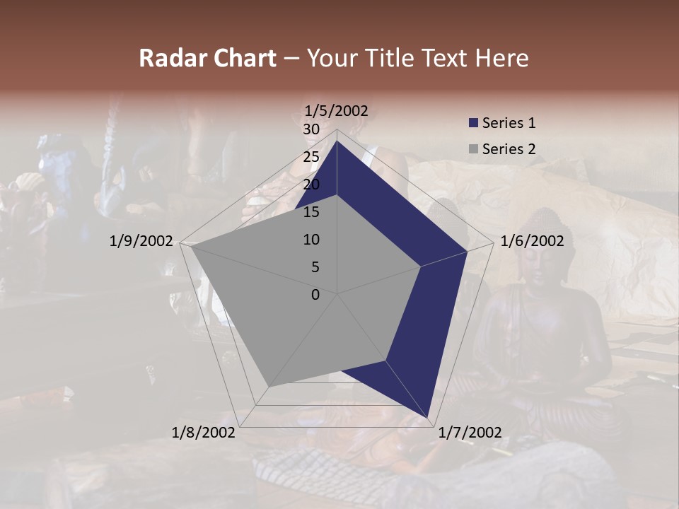 Handicraft Decoration Wood Engraving PowerPoint Template
