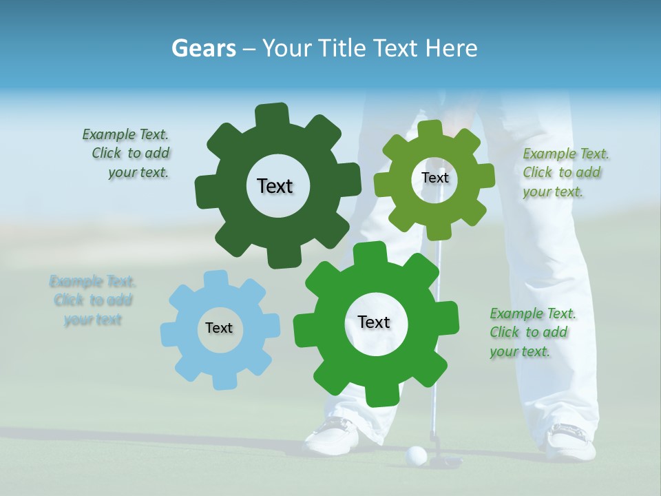 Tournament Young Leisure PowerPoint Template