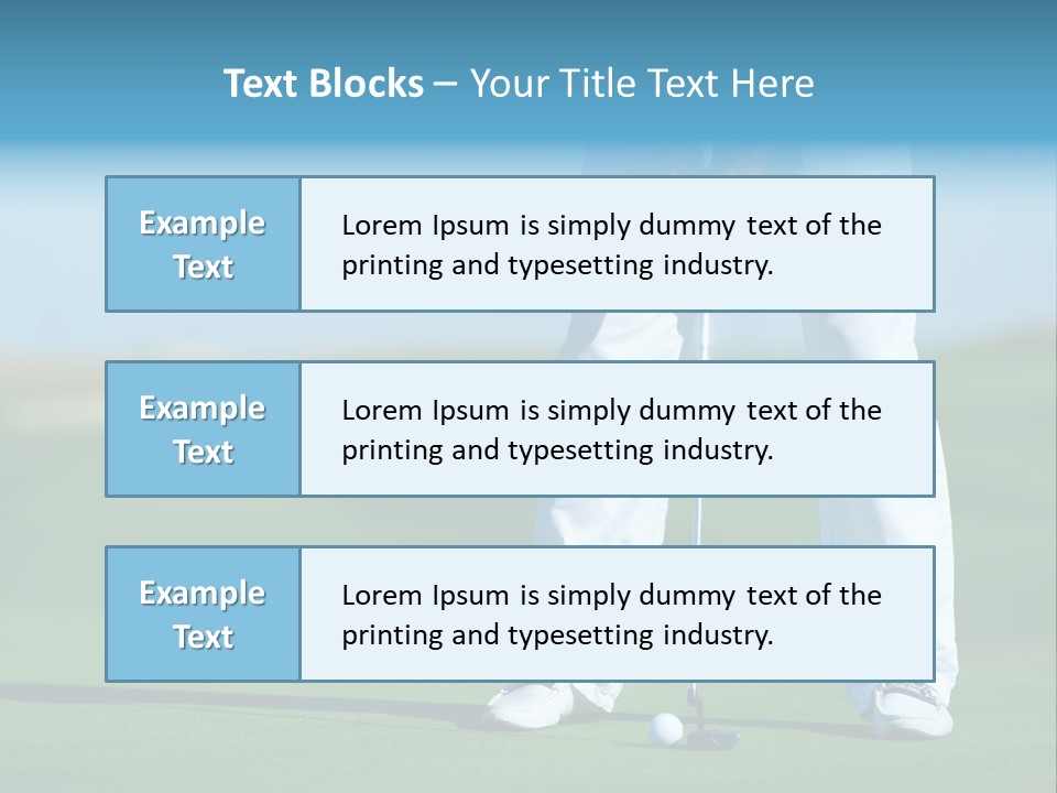 Tournament Young Leisure PowerPoint Template