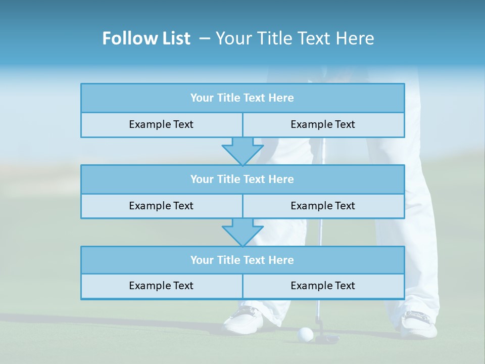 Tournament Young Leisure PowerPoint Template