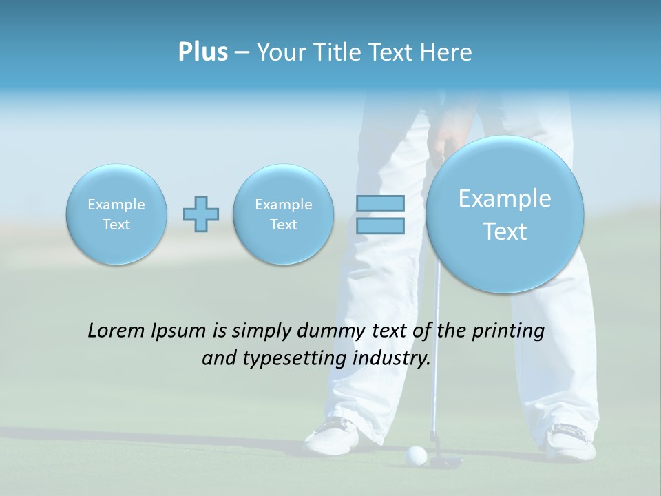 Tournament Young Leisure PowerPoint Template
