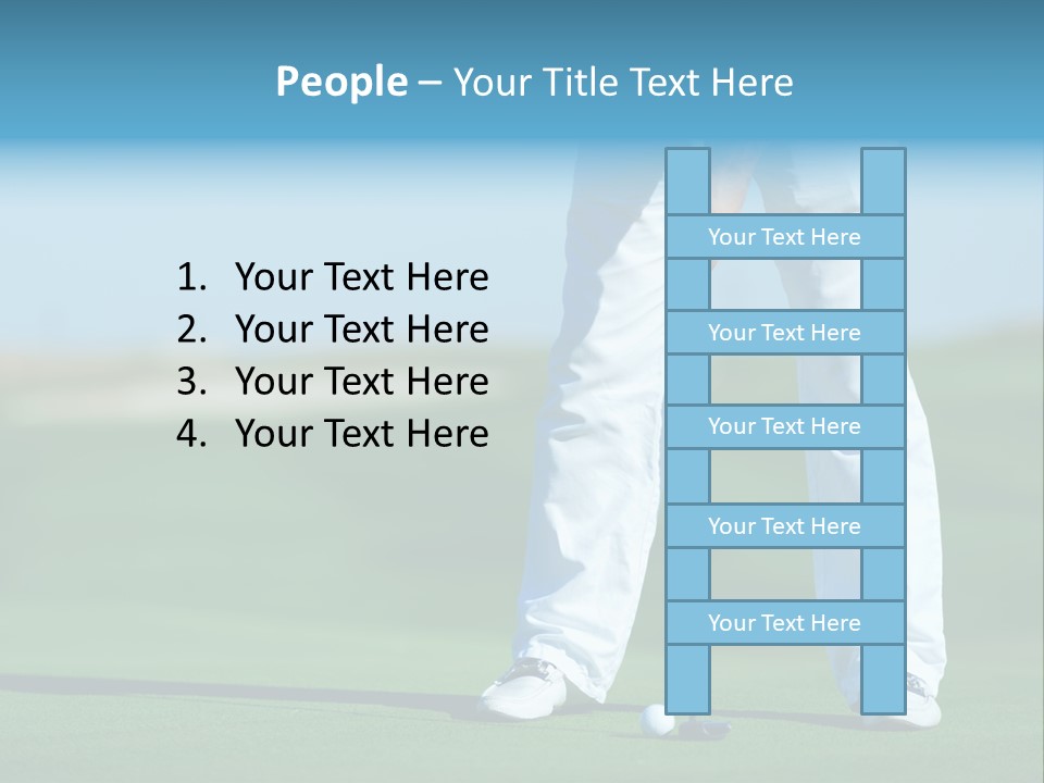 Tournament Young Leisure PowerPoint Template