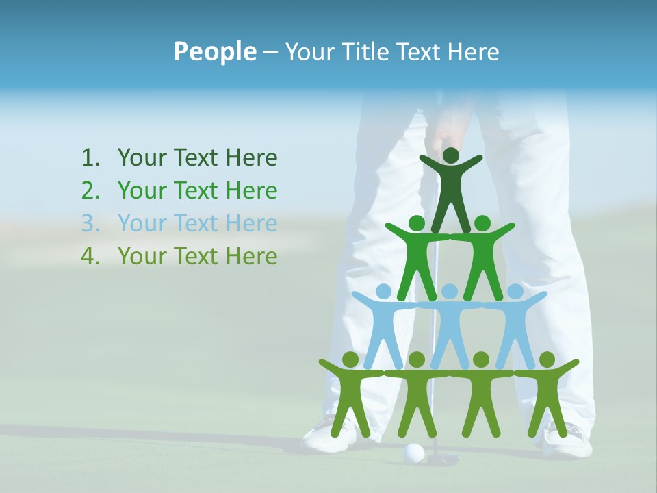 Tournament Young Leisure PowerPoint Template