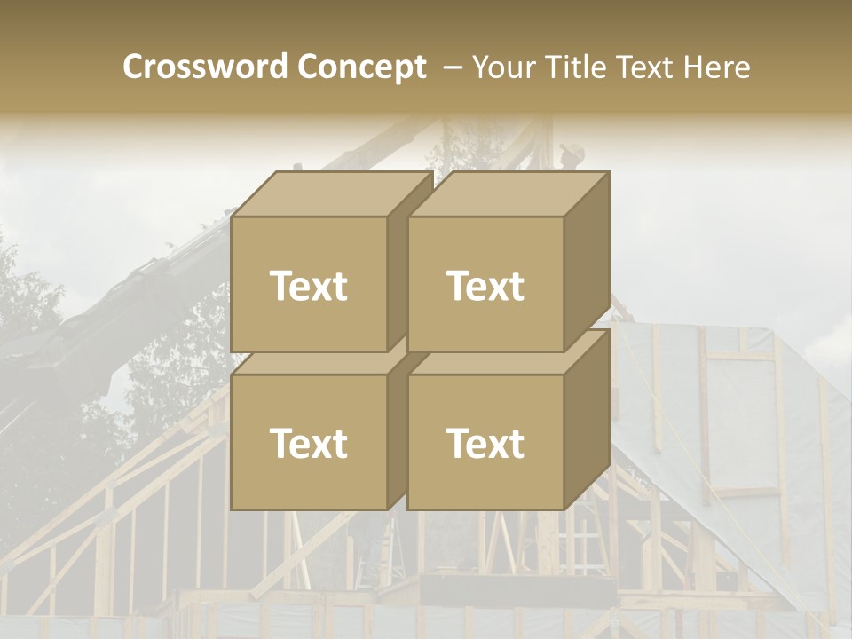 Maneuvers Crane Nail PowerPoint Template