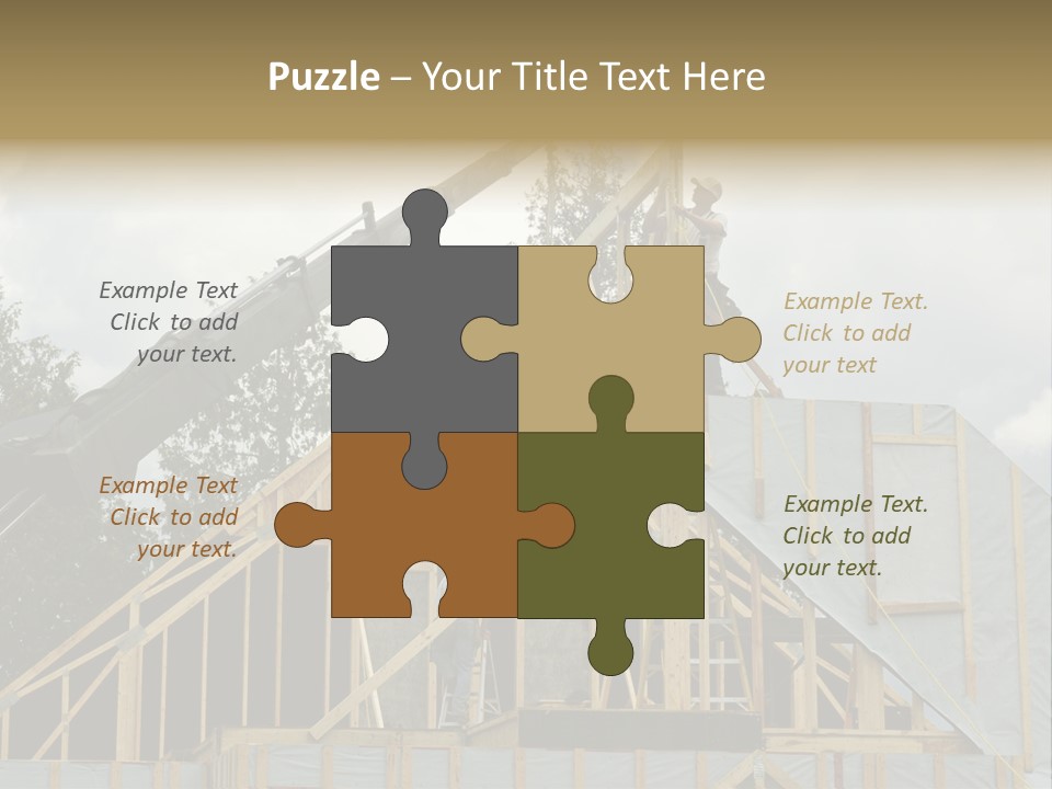 Maneuvers Crane Nail PowerPoint Template