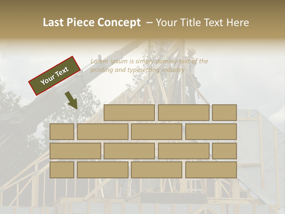Maneuvers Crane Nail PowerPoint Template