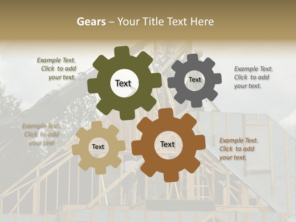 Maneuvers Crane Nail PowerPoint Template