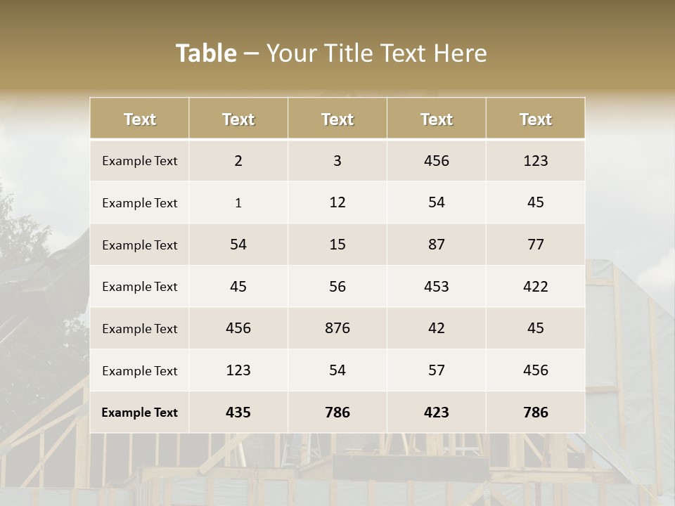 Maneuvers Crane Nail PowerPoint Template