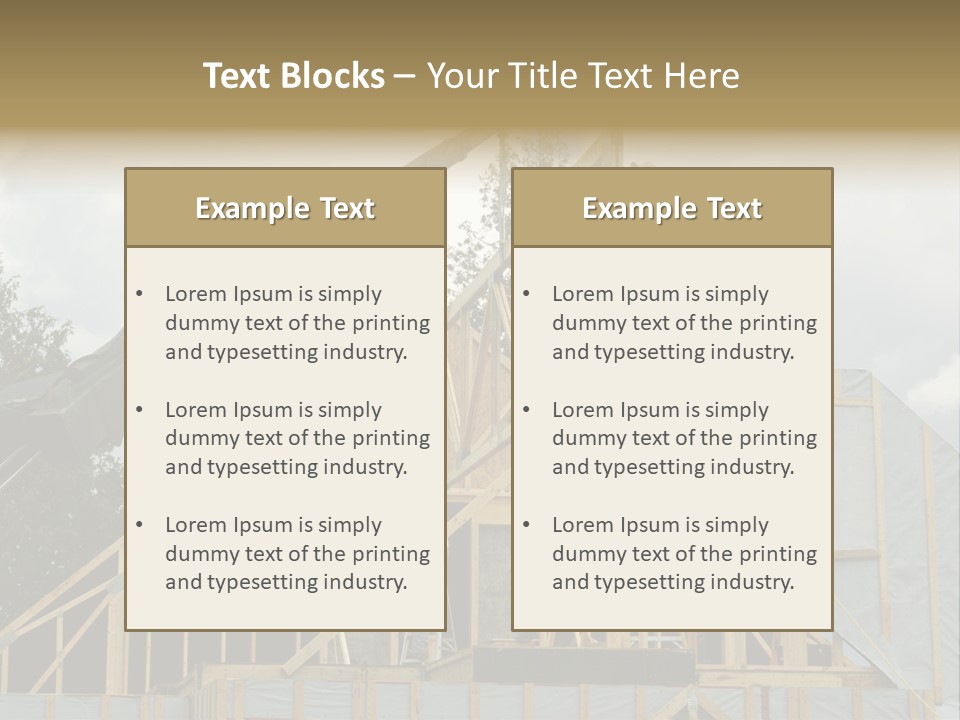 Maneuvers Crane Nail PowerPoint Template