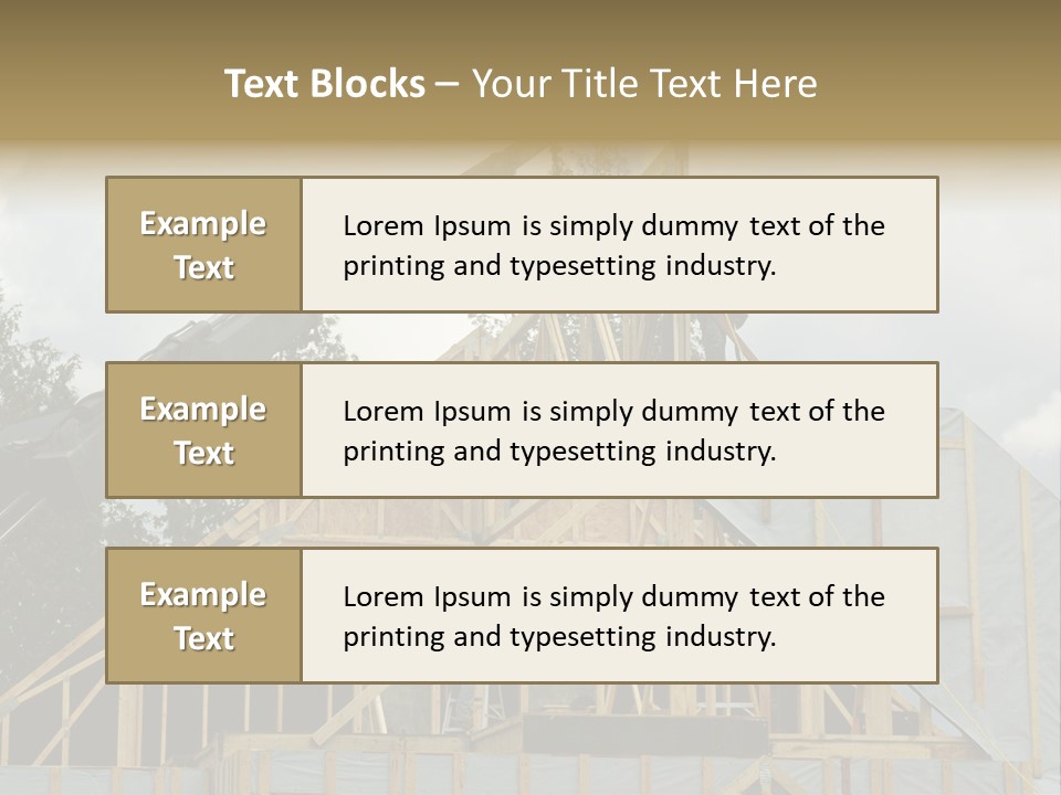 Maneuvers Crane Nail PowerPoint Template