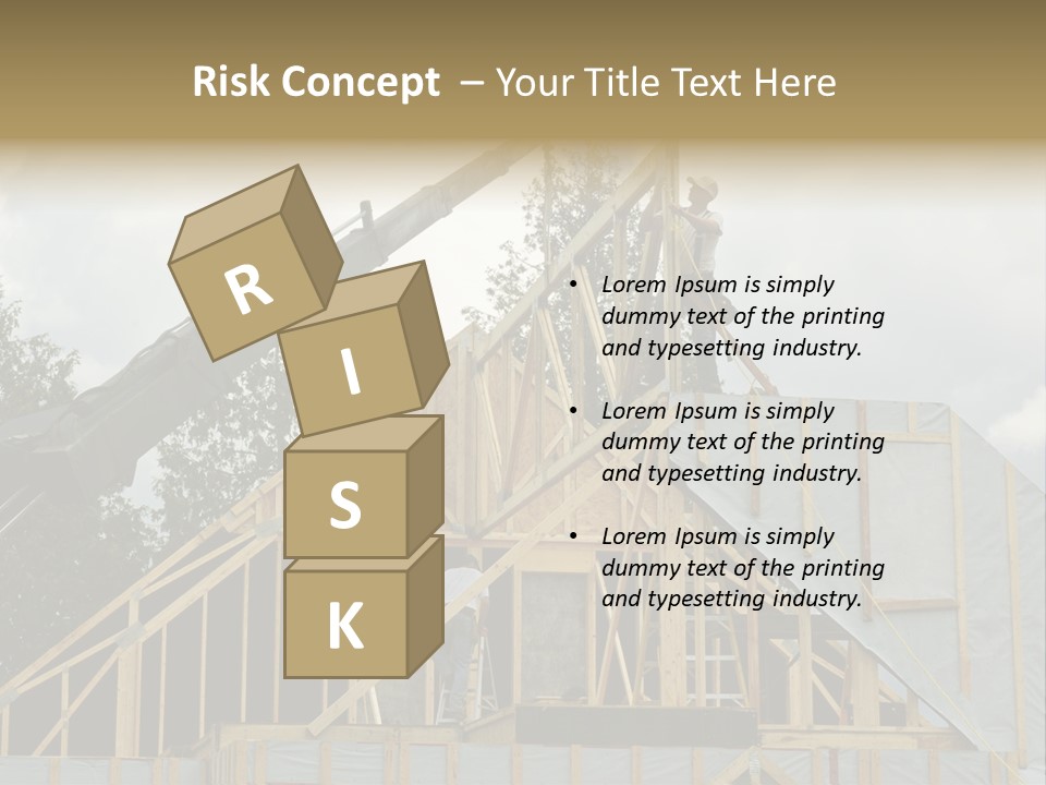 Maneuvers Crane Nail PowerPoint Template