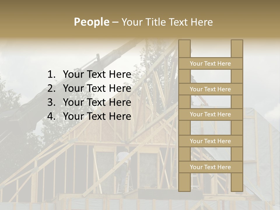 Maneuvers Crane Nail PowerPoint Template