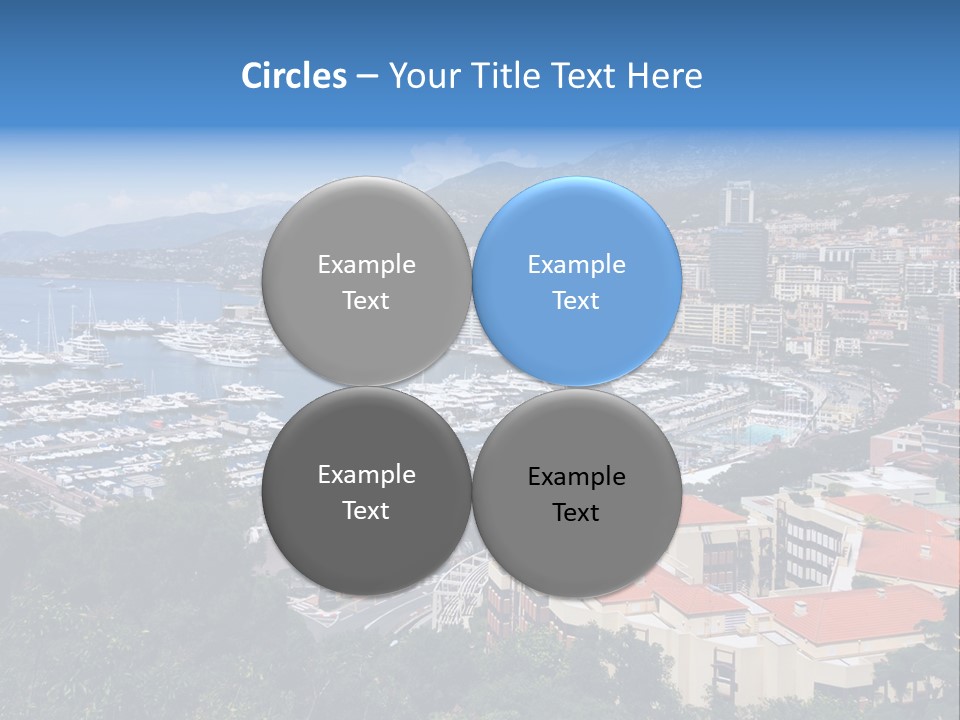 Holiday Coast Buildings PowerPoint Template