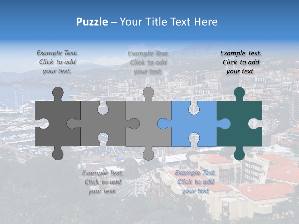 Holiday Coast Buildings PowerPoint Template