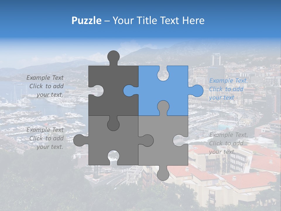 Holiday Coast Buildings PowerPoint Template