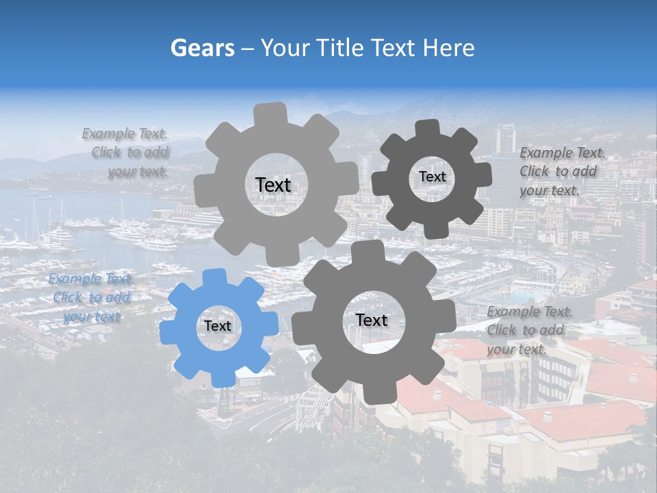 Holiday Coast Buildings PowerPoint Template