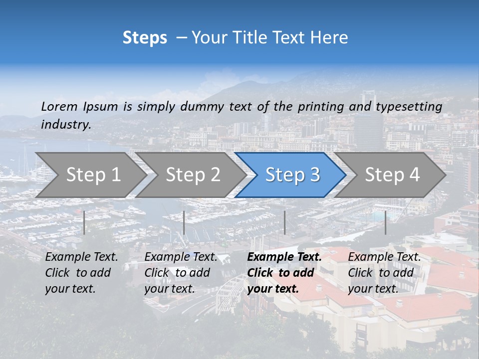 Holiday Coast Buildings PowerPoint Template