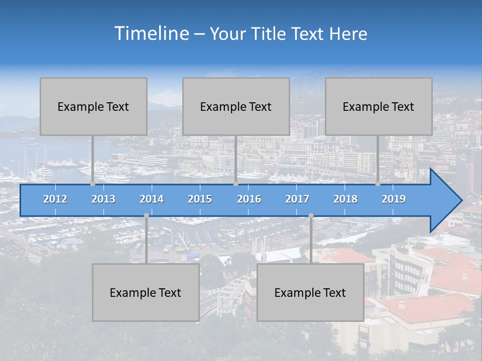 Holiday Coast Buildings PowerPoint Template
