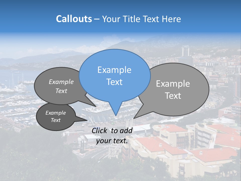 Holiday Coast Buildings PowerPoint Template