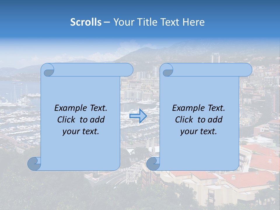 Holiday Coast Buildings PowerPoint Template