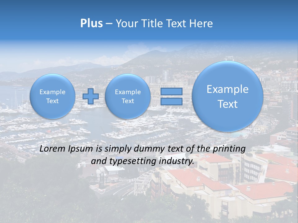 Holiday Coast Buildings PowerPoint Template