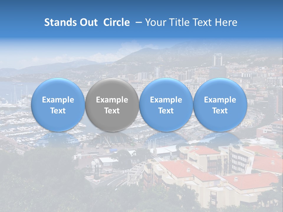 Holiday Coast Buildings PowerPoint Template