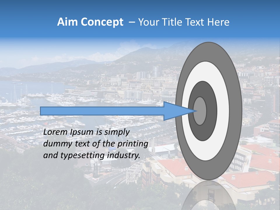 Holiday Coast Buildings PowerPoint Template