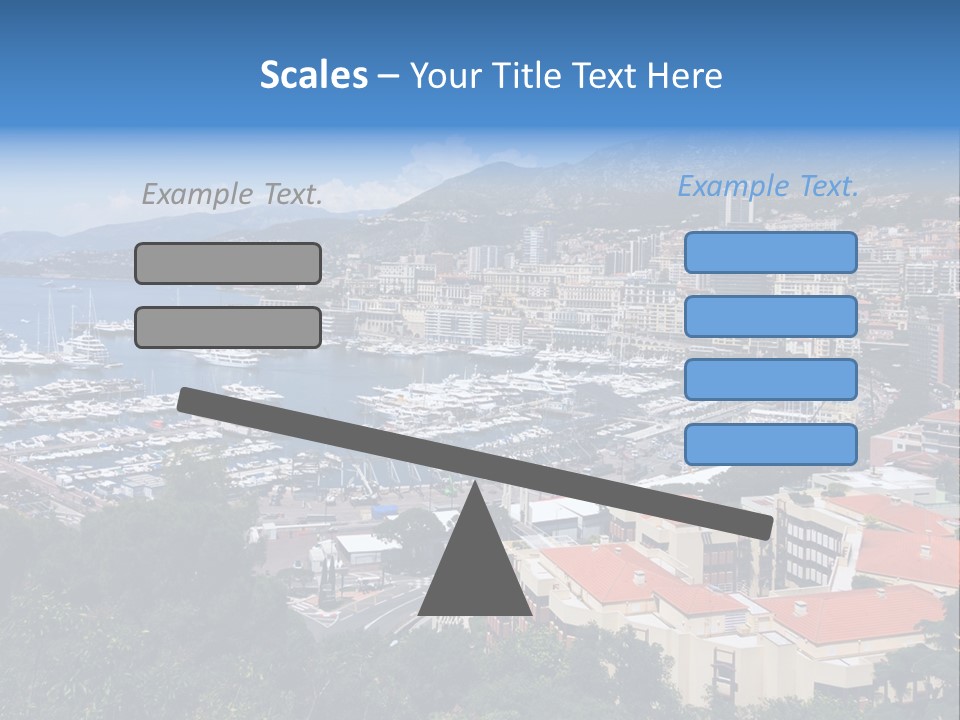Holiday Coast Buildings PowerPoint Template