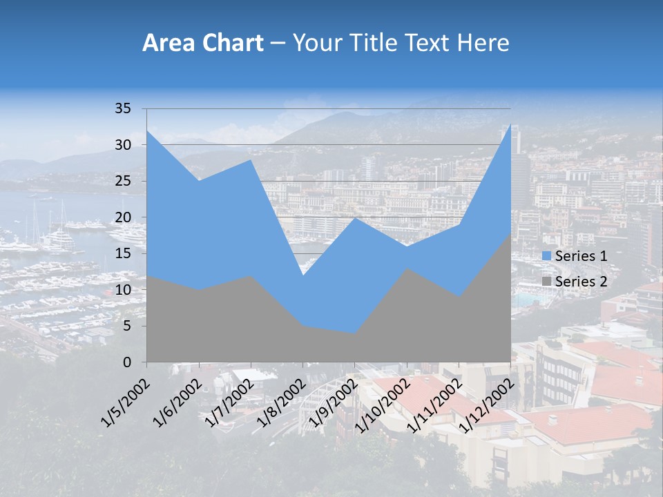 Holiday Coast Buildings PowerPoint Template