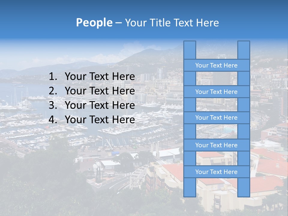 Holiday Coast Buildings PowerPoint Template
