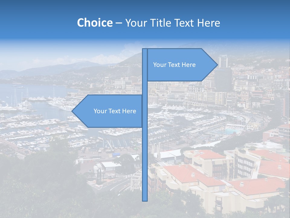Holiday Coast Buildings PowerPoint Template