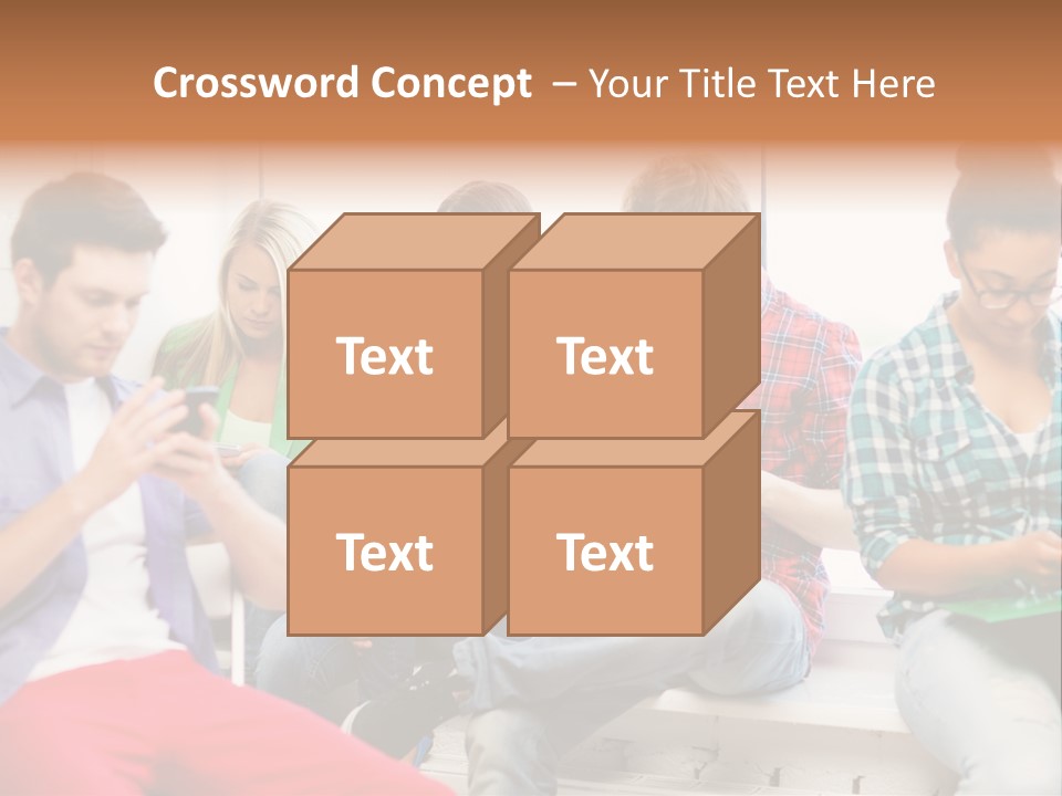 University College Addiction PowerPoint Template