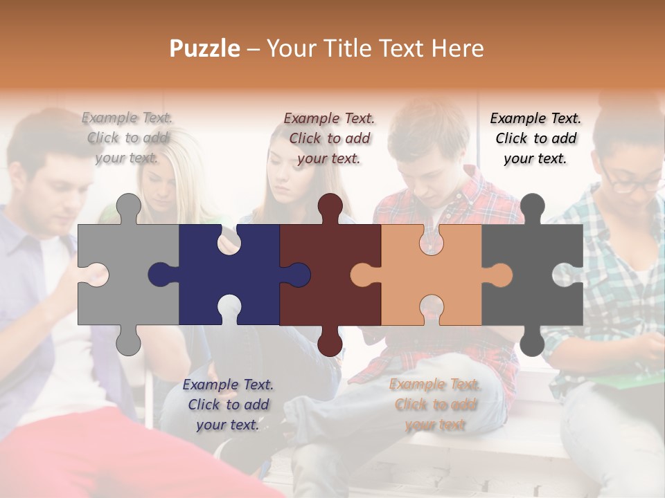 University College Addiction PowerPoint Template