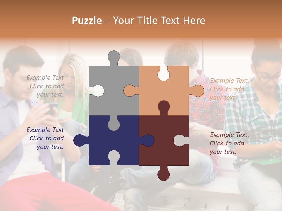 University College Addiction PowerPoint Template