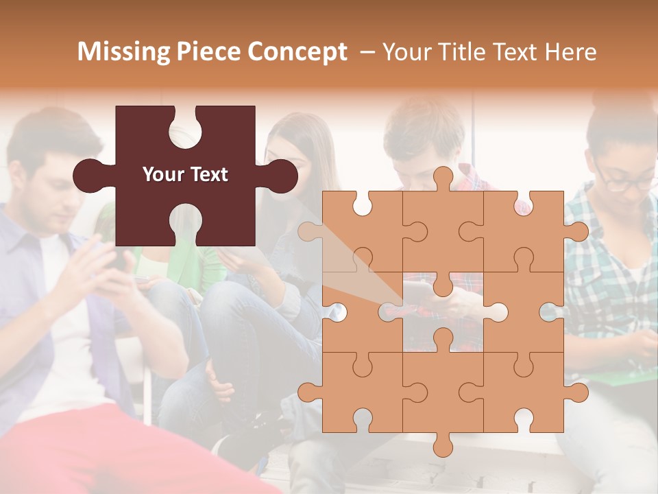 University College Addiction PowerPoint Template