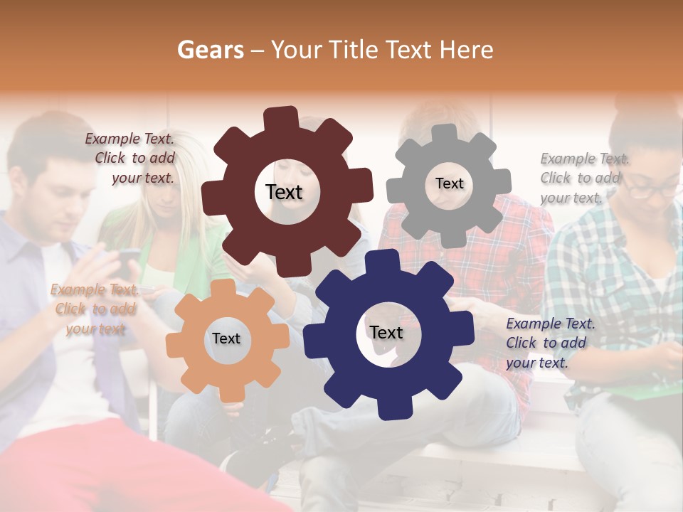 University College Addiction PowerPoint Template