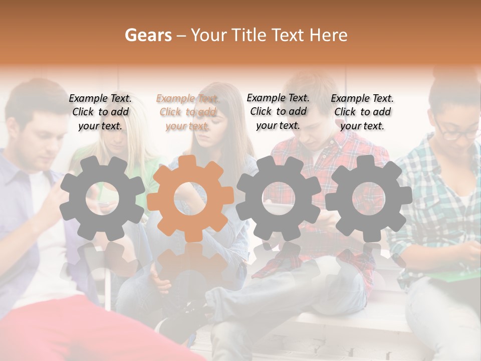 University College Addiction PowerPoint Template