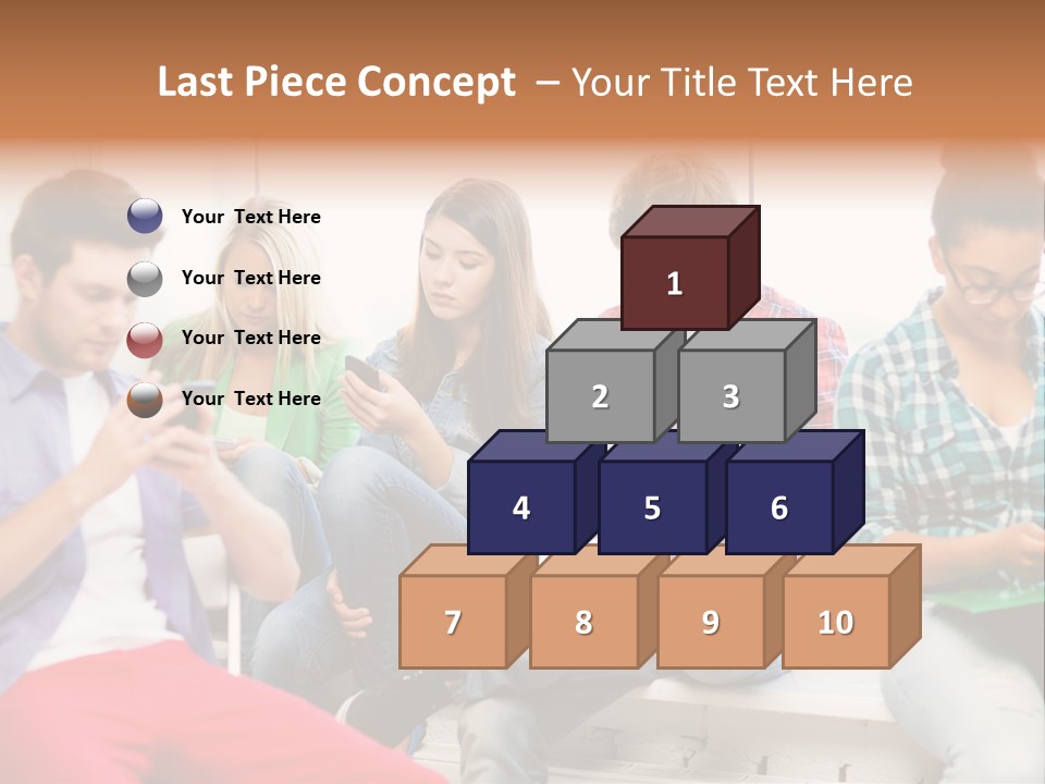 University College Addiction PowerPoint Template