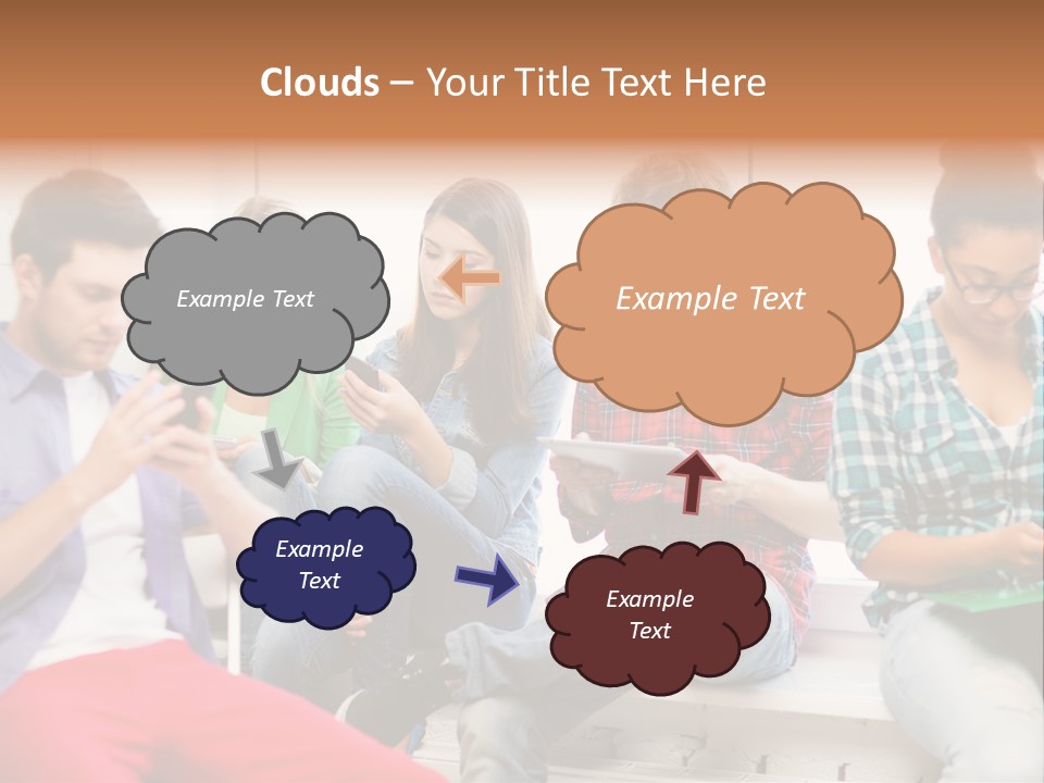 University College Addiction PowerPoint Template