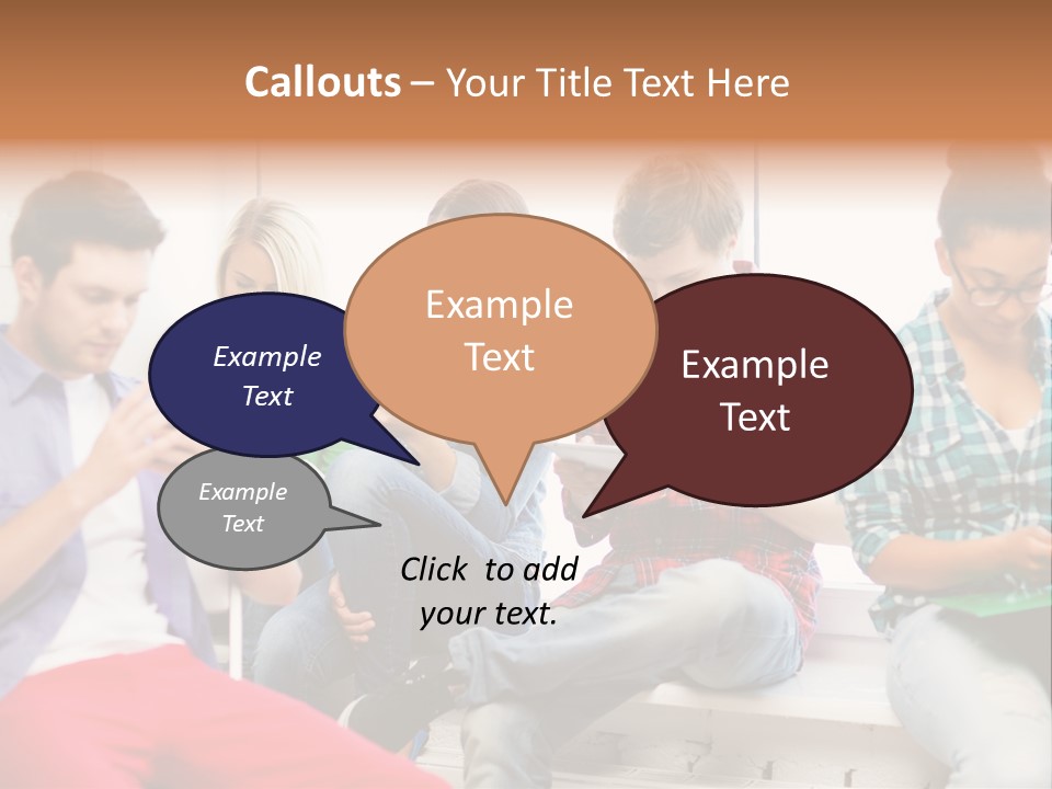 University College Addiction PowerPoint Template