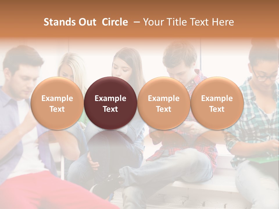 University College Addiction PowerPoint Template