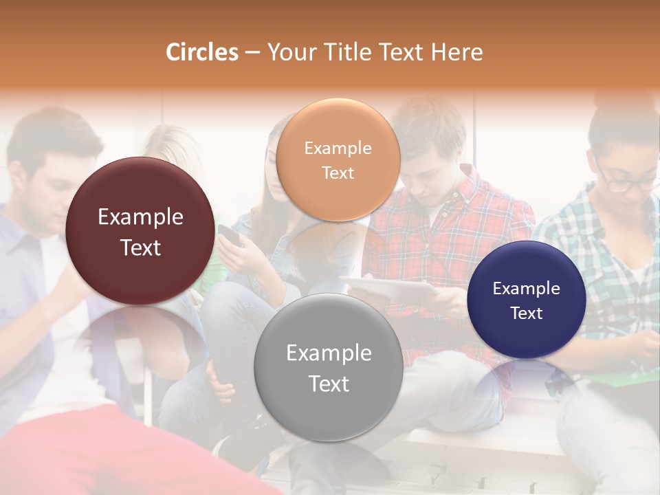 University College Addiction PowerPoint Template