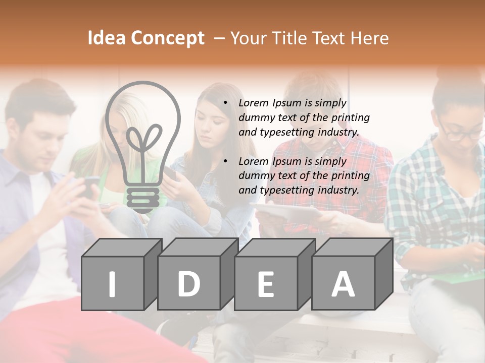 University College Addiction PowerPoint Template