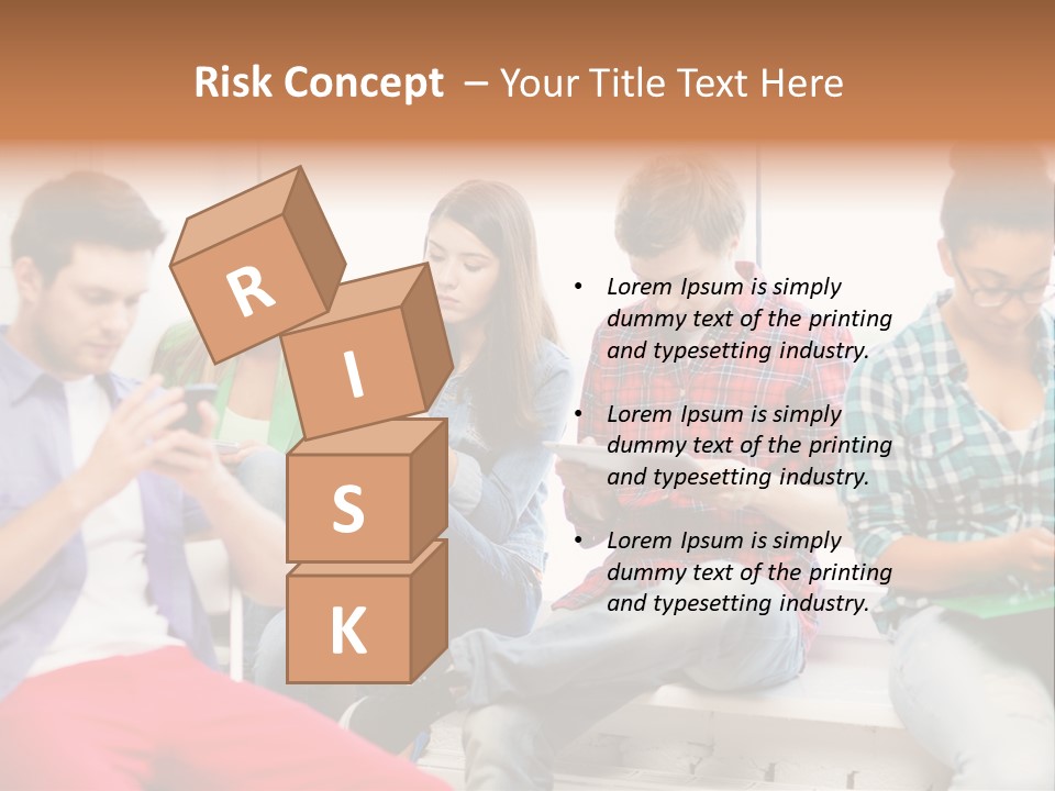 University College Addiction PowerPoint Template