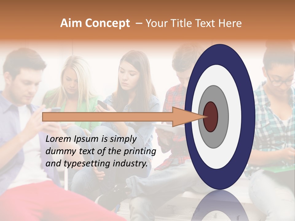 University College Addiction PowerPoint Template
