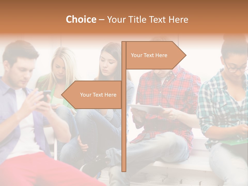 University College Addiction PowerPoint Template